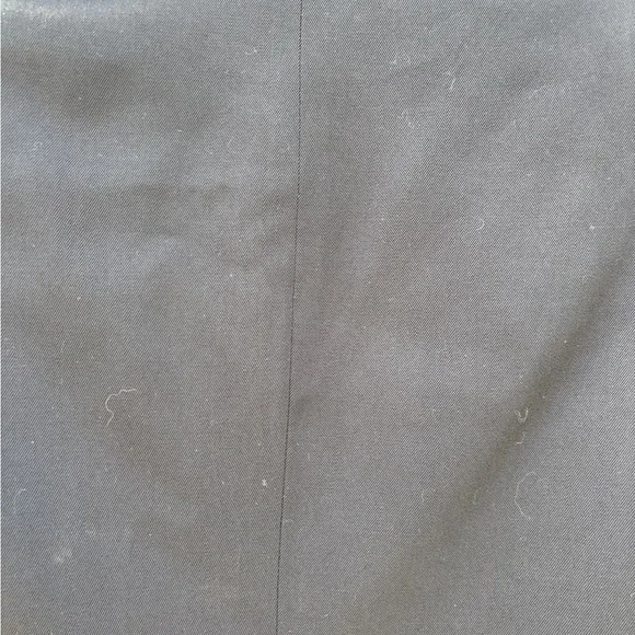 Vintage Cropped Wool Blazer – Puff Sleeve Black Jacket | 100% Wool - Picture 8 of 9